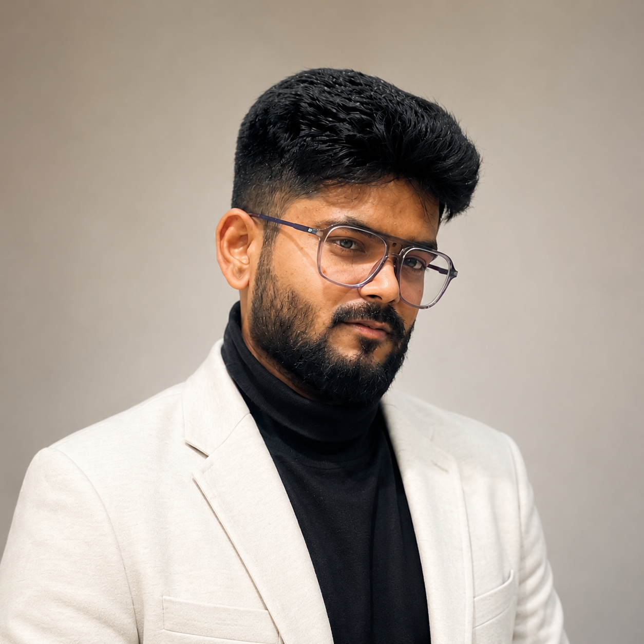 Portrait of Sajid Shaikh